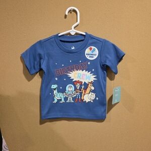 Disney Blue 'Birthday Crew' Kids T-Shirt